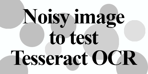 Tesseract-ocr-test